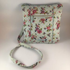 Vera Bradley Quilted Water Bouquet Crossbody Bag, Purse